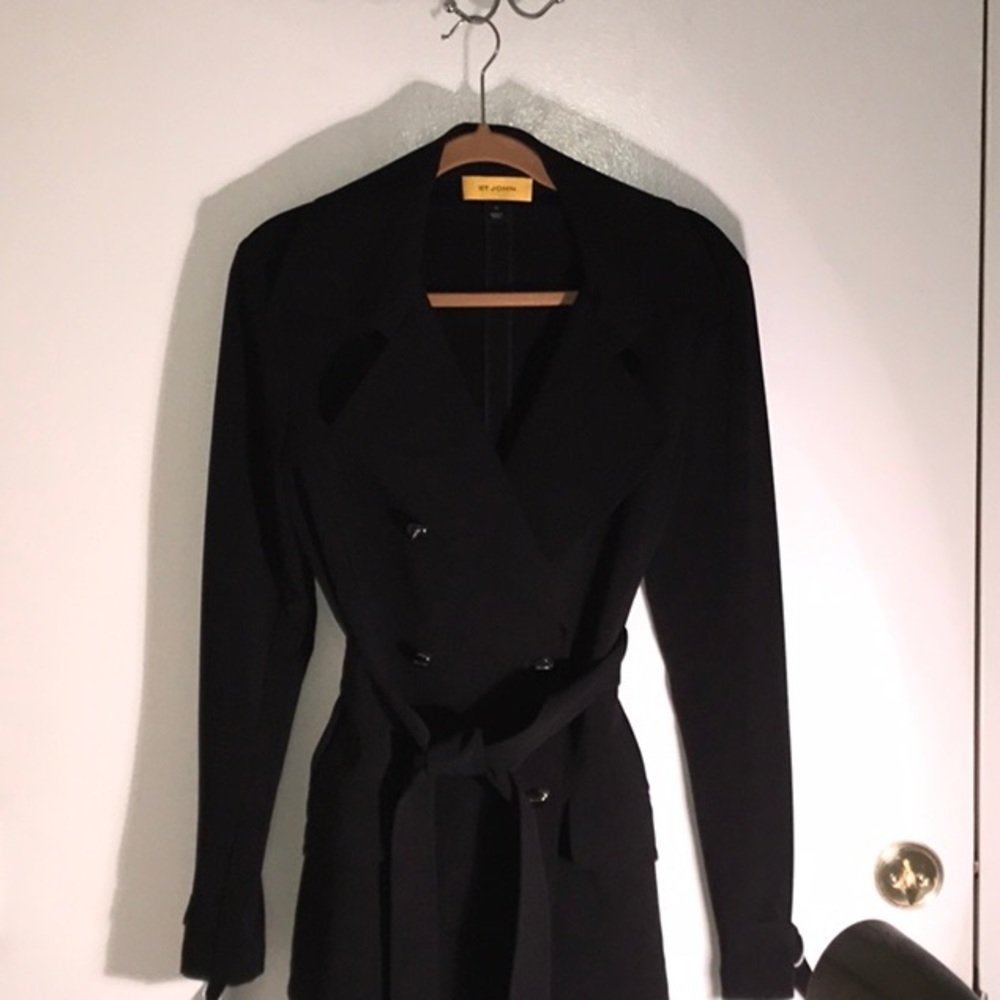 St. John Trench Coat